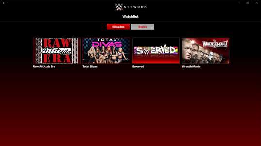 WWE Network screenshot 8