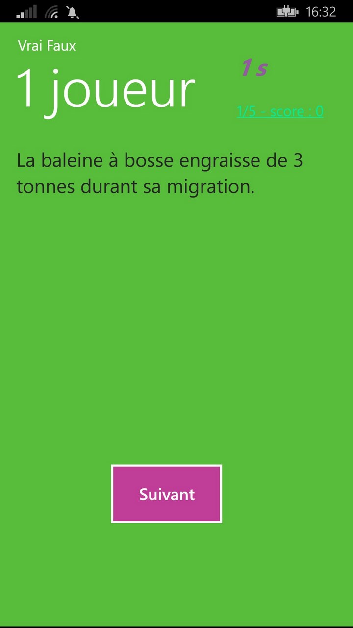 Screenshot 3 vrai faux windows