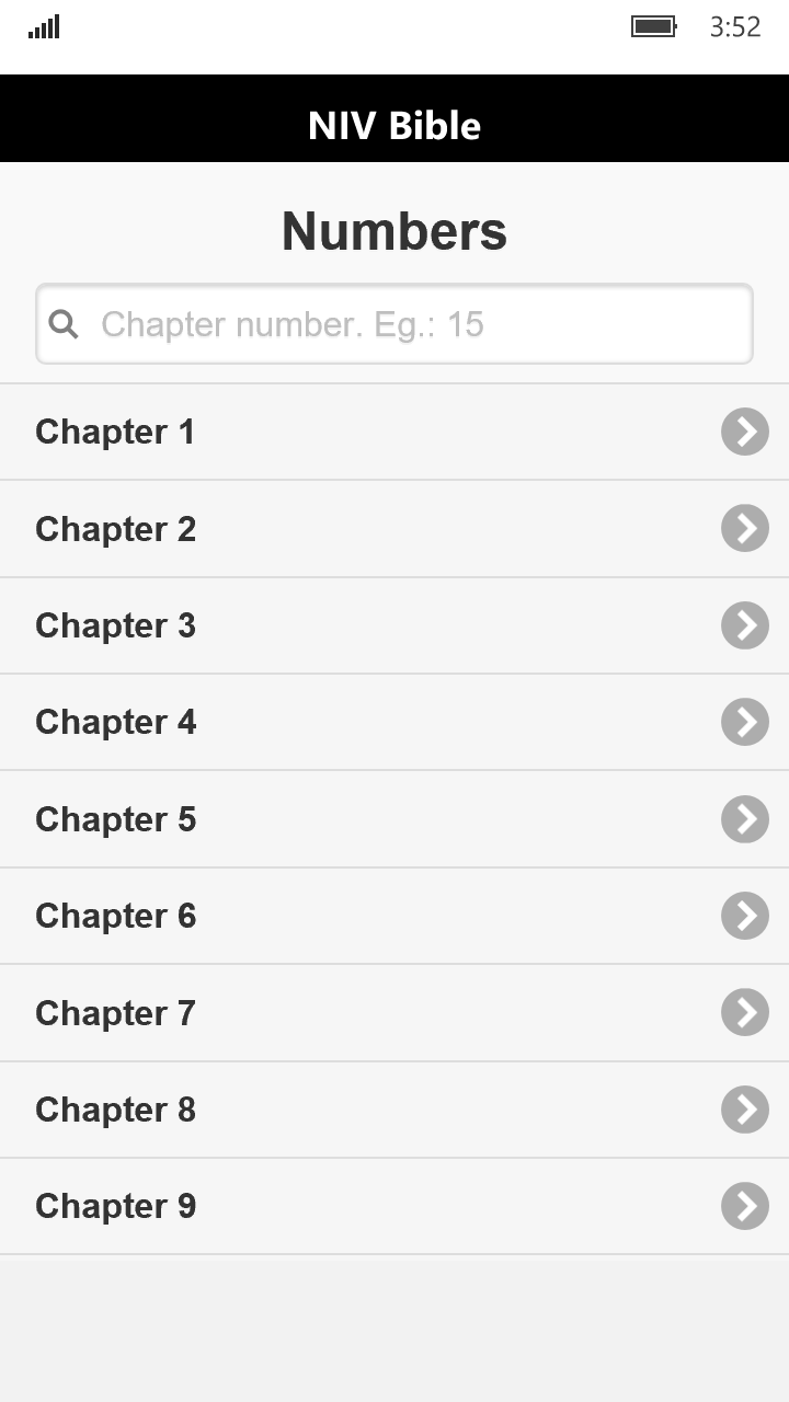 NIV Bible (New International Version) screenshot