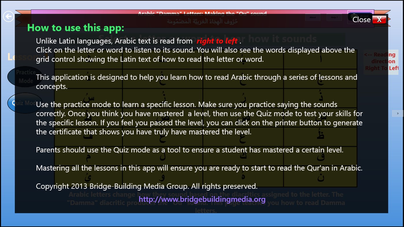 #8. Learn Arabic With Kareem (Windows) Por: Bridge-Building Media Ltd.