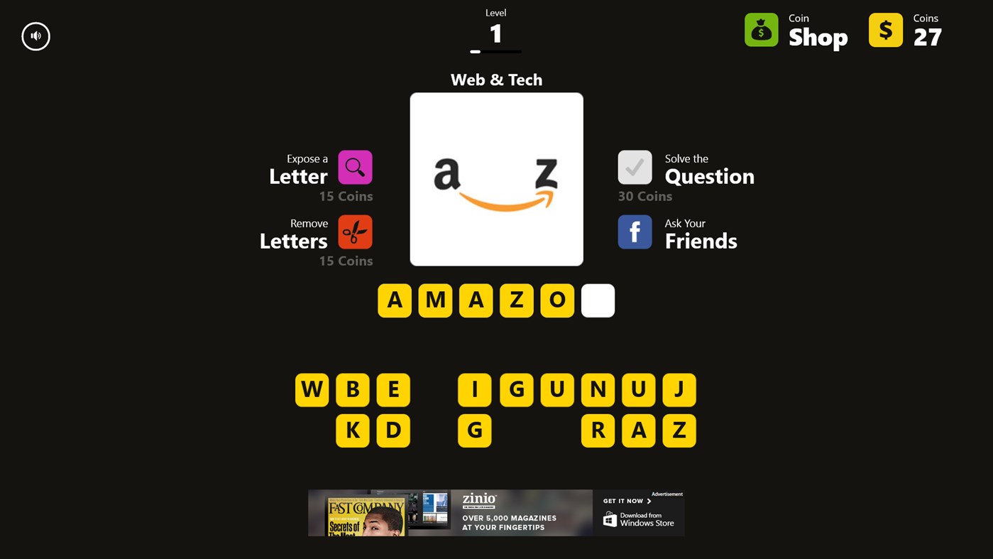 #1. Logo Quiz 2 (Windows) 由: Random Logic Games
