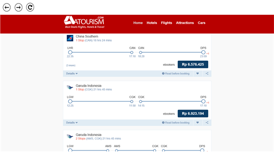 ATourism - Best Deals Flights, Hotels & Travel screenshot 5