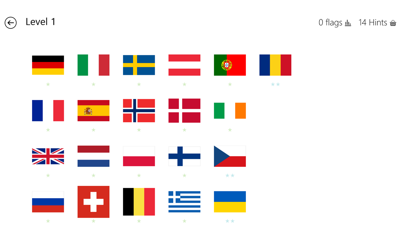 #2. Flags Quiz! (Windows) Bởi: bubble quiz games