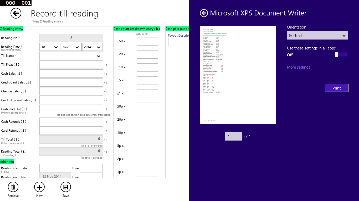 Manage till cash-up - Download and install on Windows | Microsoft Store