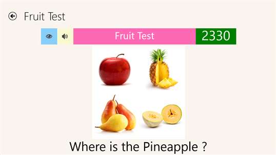 Learn Fruits & Vegetables for Kids Free screenshot 4