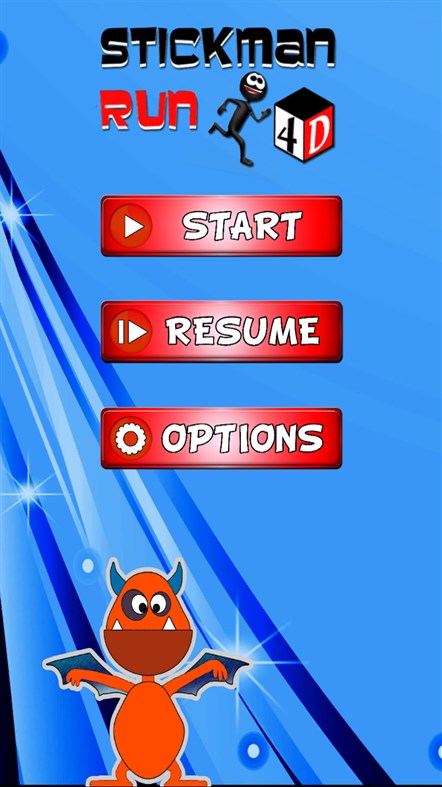 #1. Stickman Run 4D (Windows) By: Kaufcom