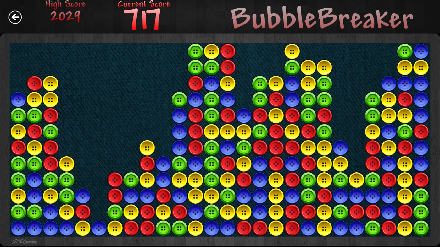 #3. Bubble Breaker 10 (Windows) Podle: JEFBCreating