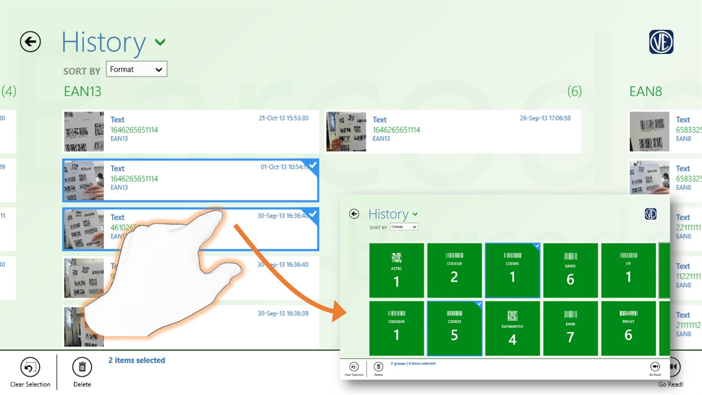 #2. Barcode Read It! (Windows) โดย: VEVY EUROPE SpA