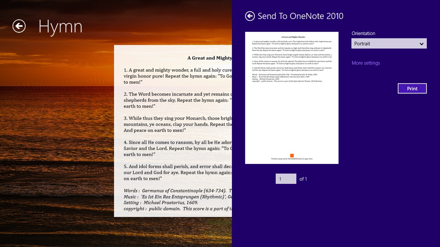 #5. Hymn World (Windows) Podle: Program Thee World
