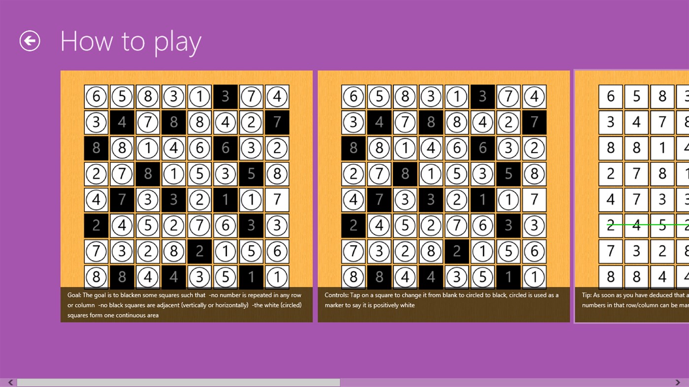 #3. Hitori (Windows) 由: Tess