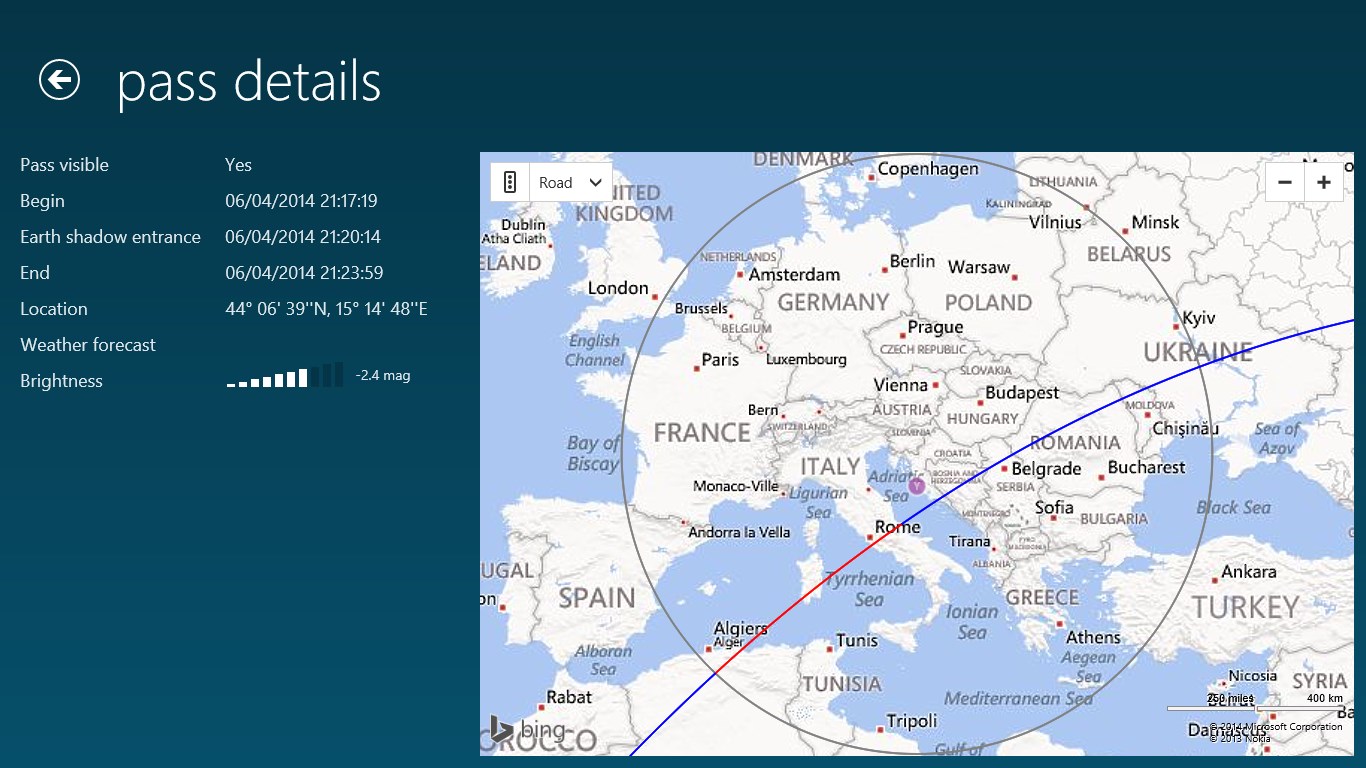 ISS Tracker screenshot