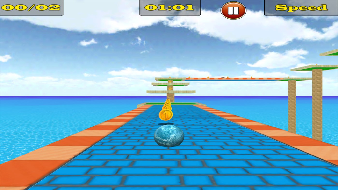 #4. Bouncing Ball 3D Free (Windows) 由: YASH FUTURE TECH SOLUTIONS PVT. LTD