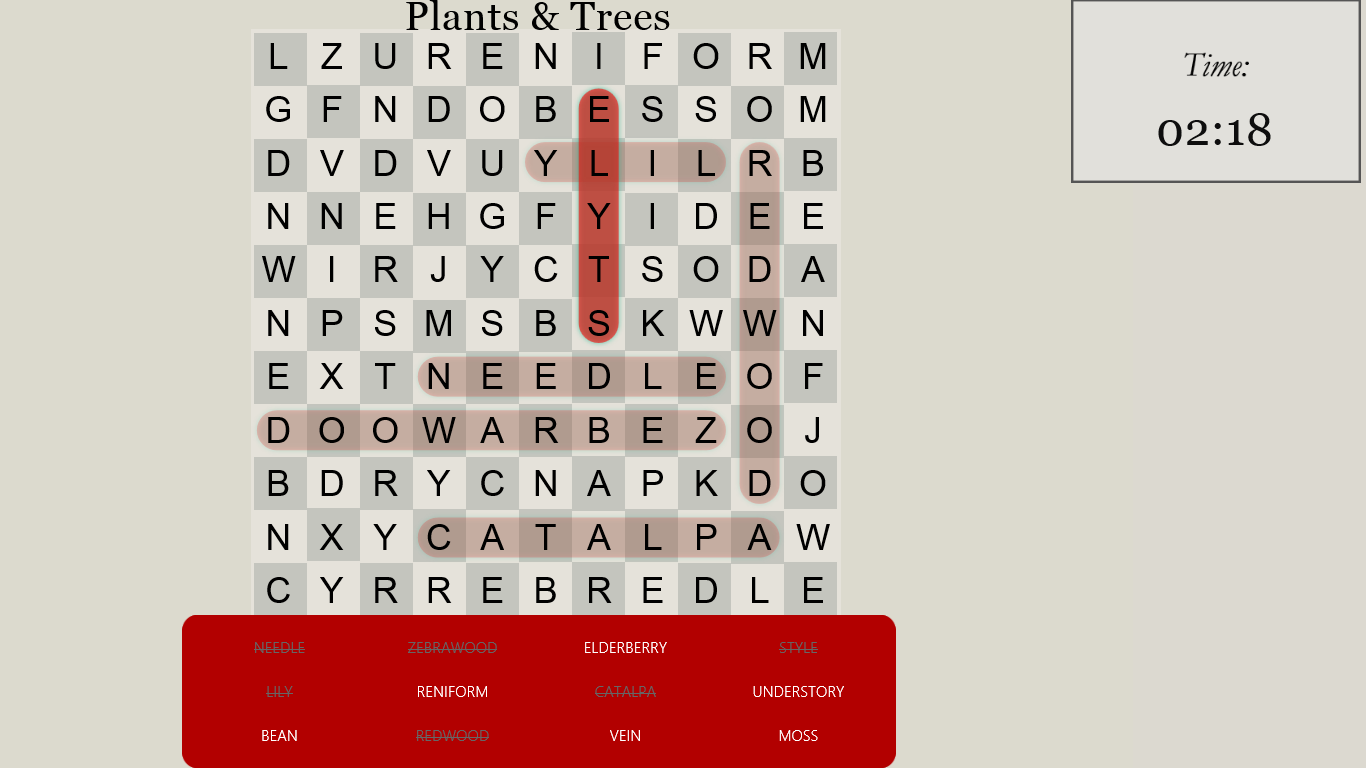 Captura de Pantalla 5 Ultimate Word Search Free windows