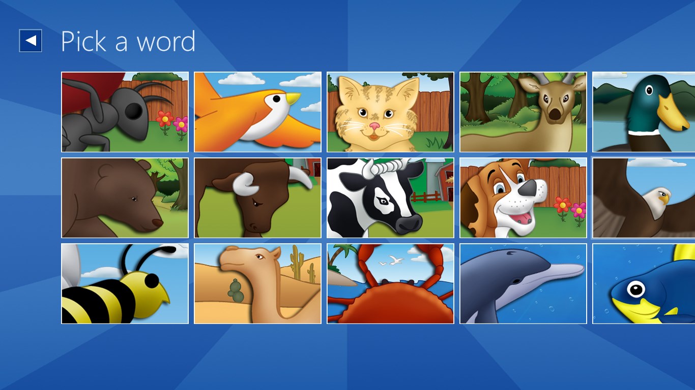 First Words Baby Games - Microsoft Apps