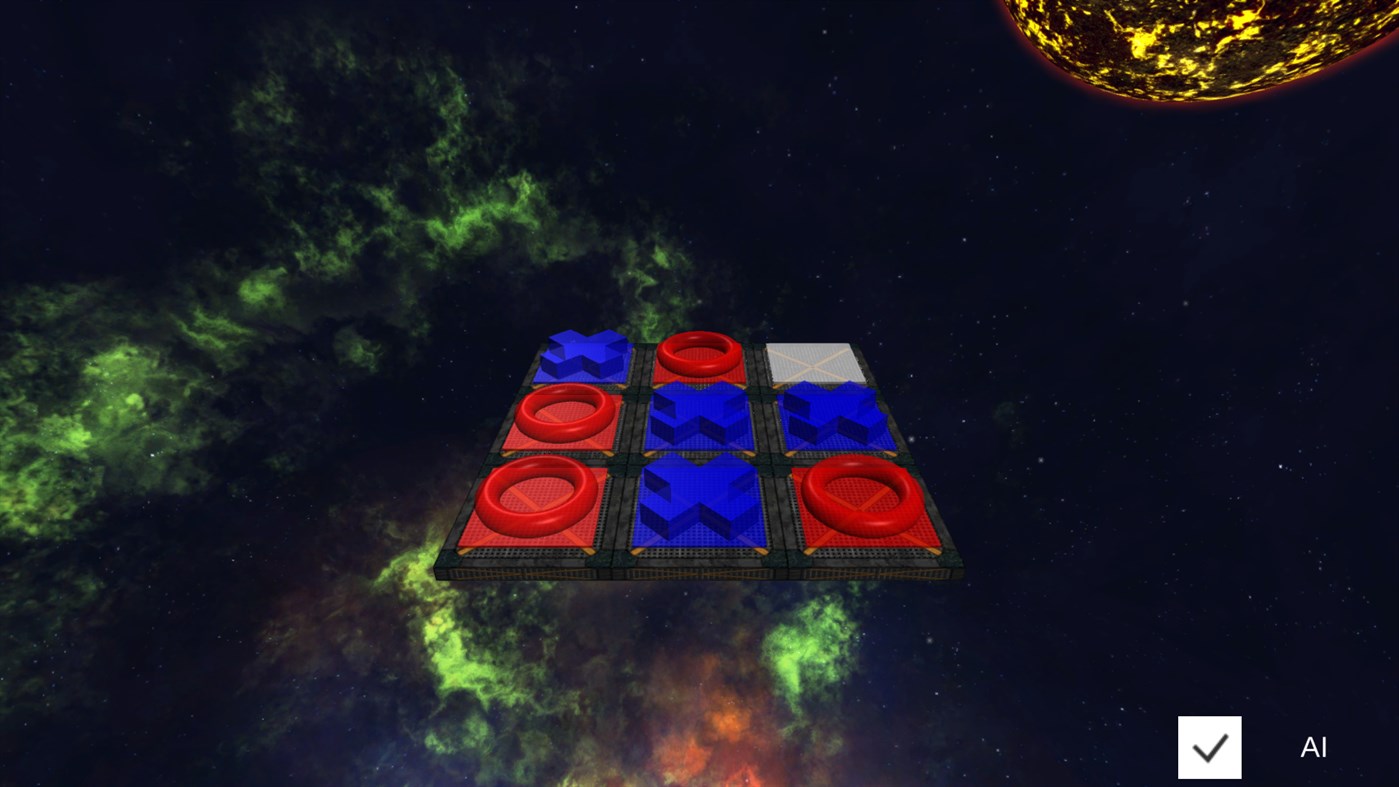 #1. TicTacToe Space (Windows) Av: J Game Creation