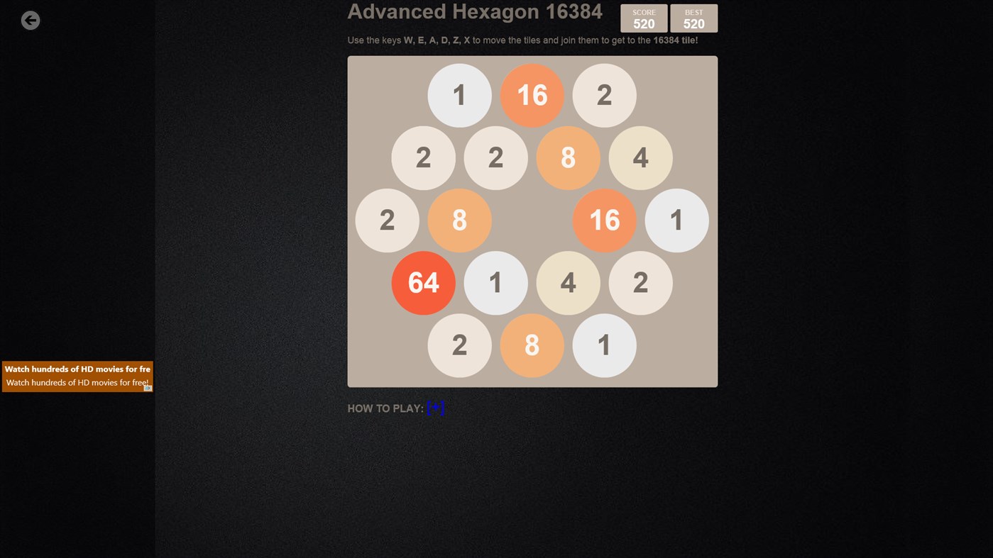 #9. 2048 Collection: 12 Game Boards (Windows) By: Prabh Arora
