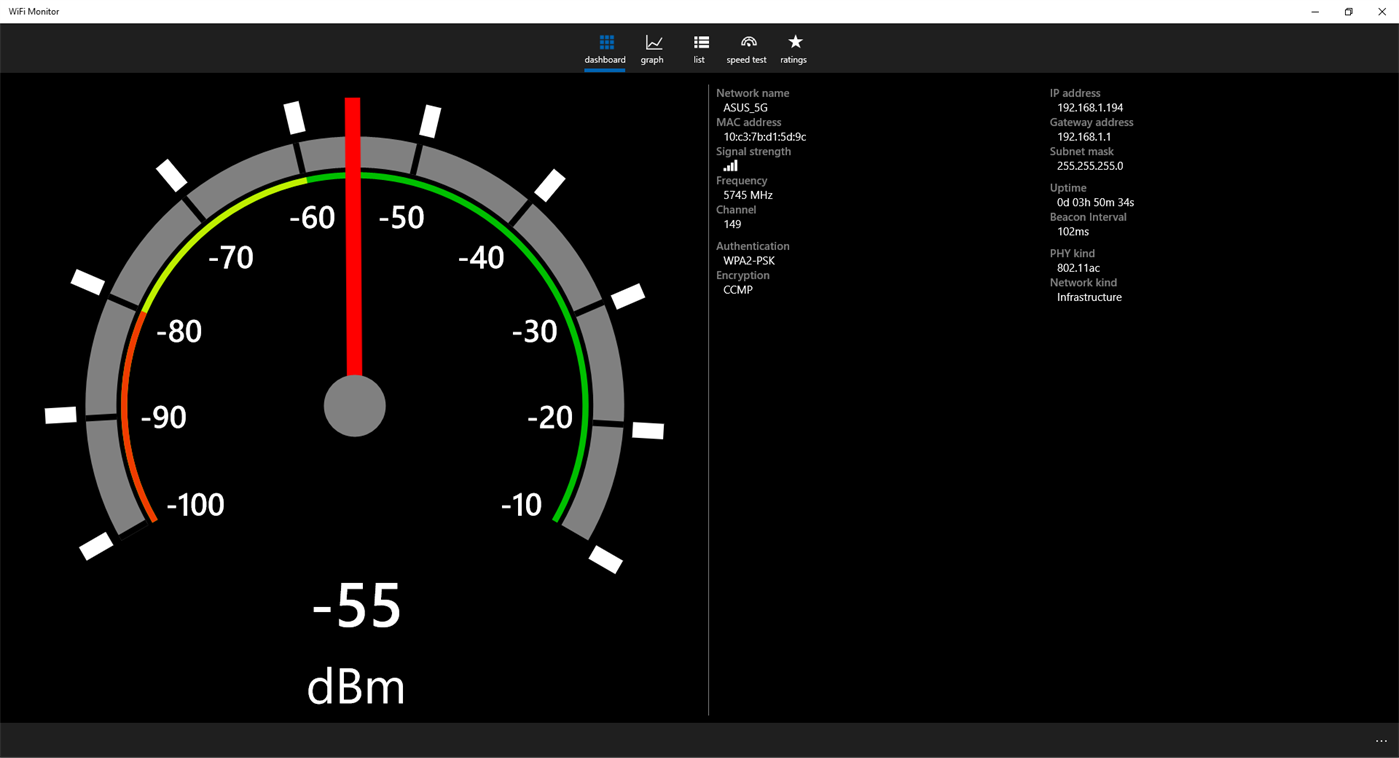 #1. WiFi Monitor (Windows) 由: LaikaGlove