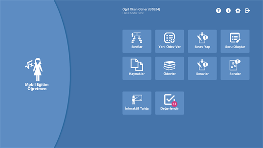 Mobil Eğitim Öğretmen screenshot 2