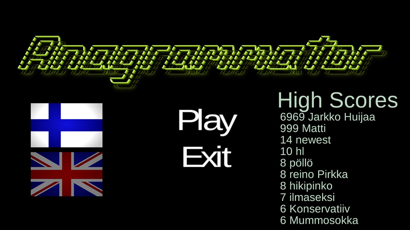 #1. Anagrammator (Windows) Podle: BelleGames Ltd.