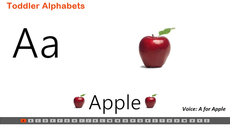 Toddler Alphabets - PC - (Windows)