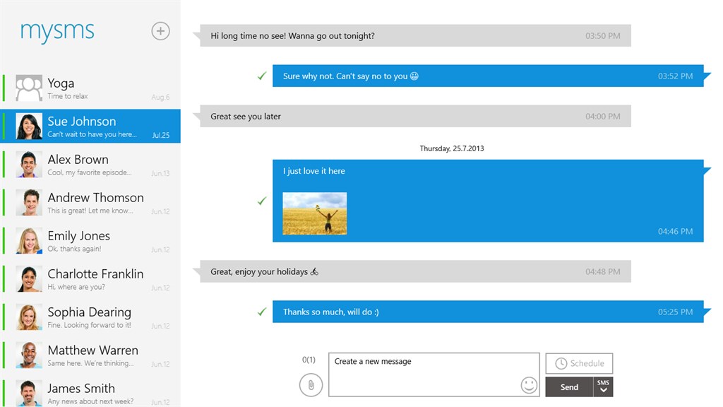 mysms - Text from Computer, Messaging_7