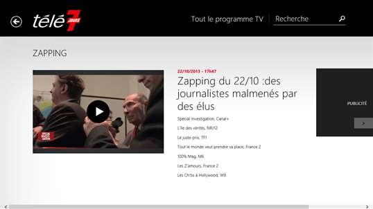 Télé 7 Programme TV screenshot 5