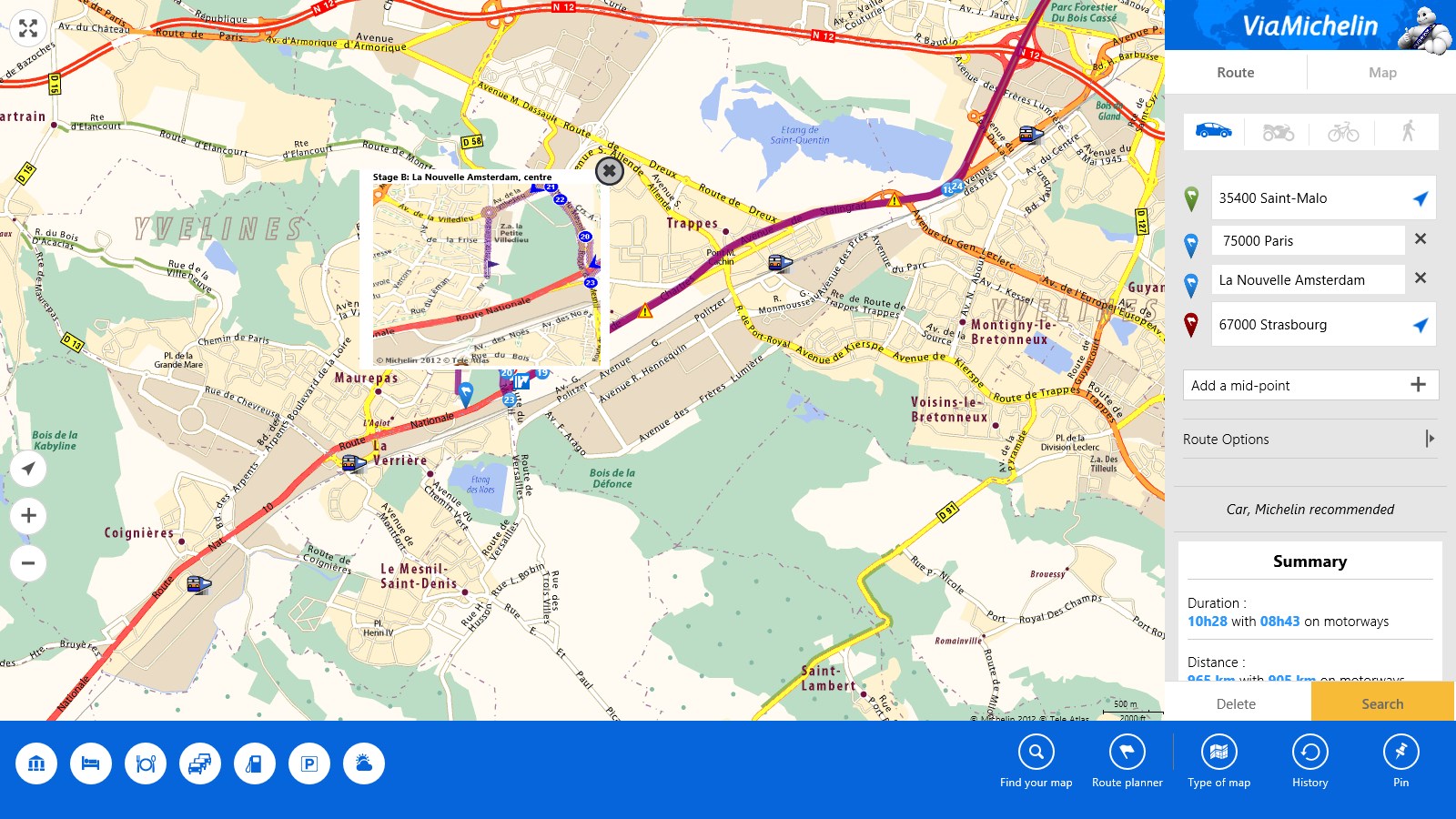 Mapa MICHELIN Chessy - mapa Chessy - ViaMichelin