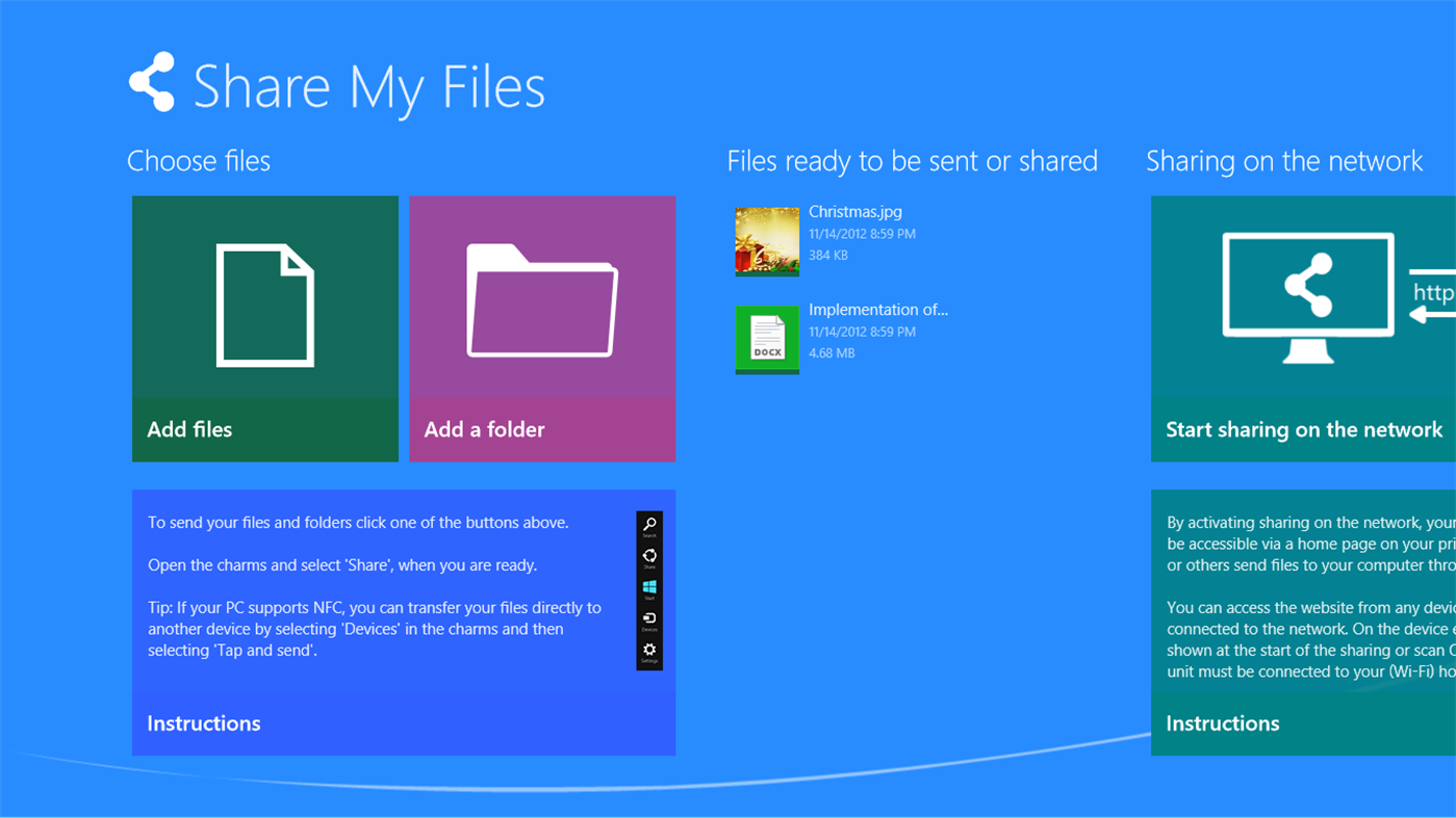 #2. Share My Files (Windows) โดย: Mads & Peter Sandberg Brun