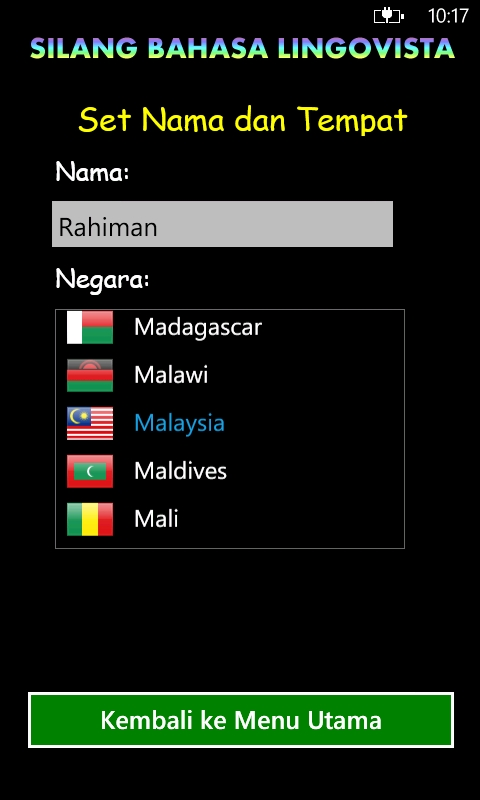 Imágen 6 Silang Bahasa - Cubaan windows