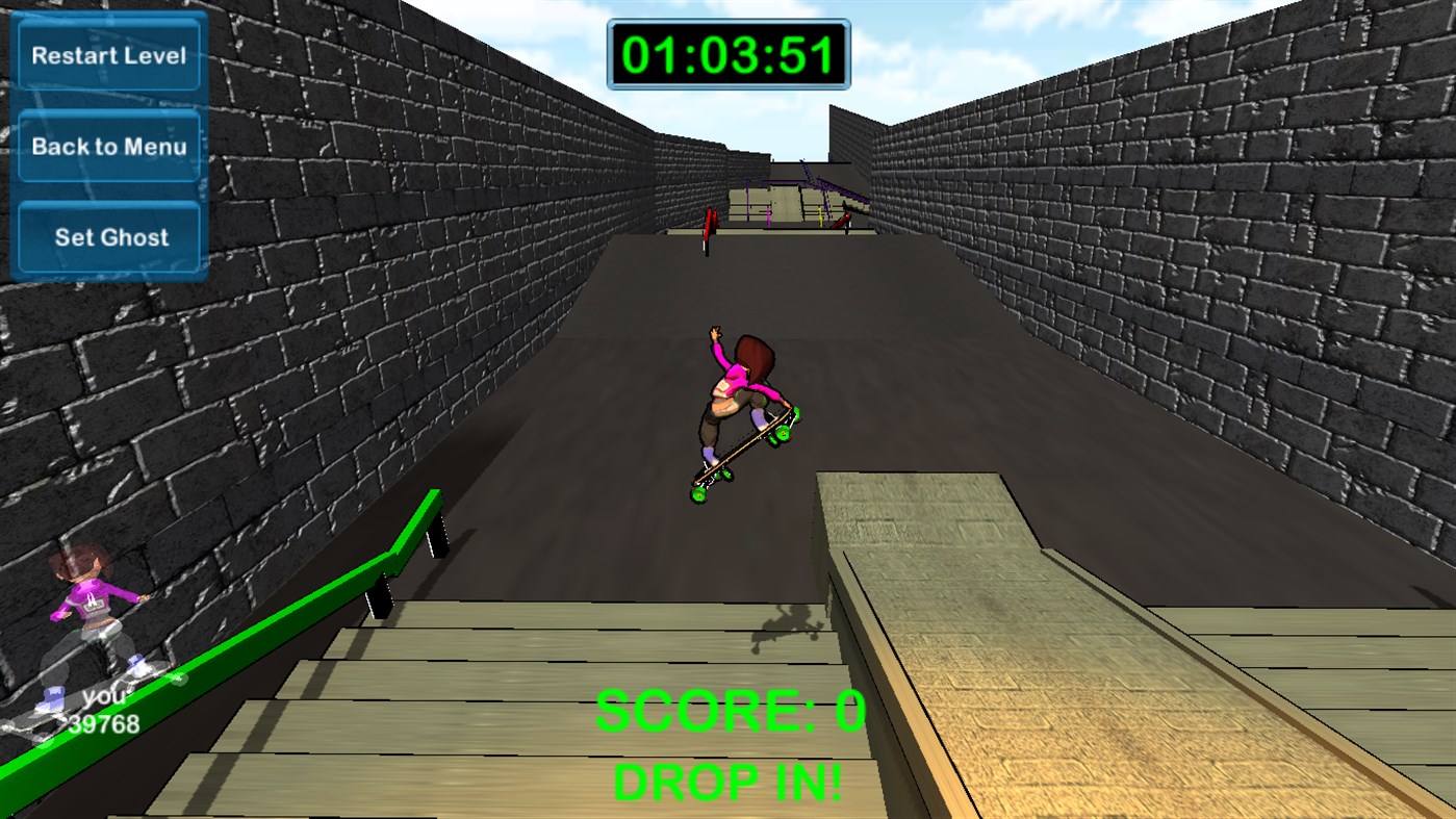 #3. Mad Freebording (Windows) 由: Denis Lapiner