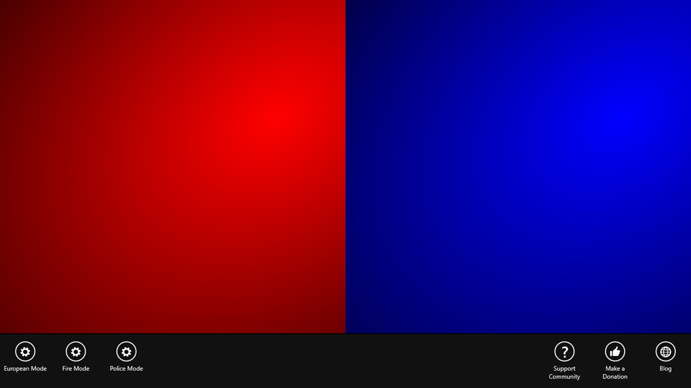 #2. Police Lights (Windows) Von: Ape Apps