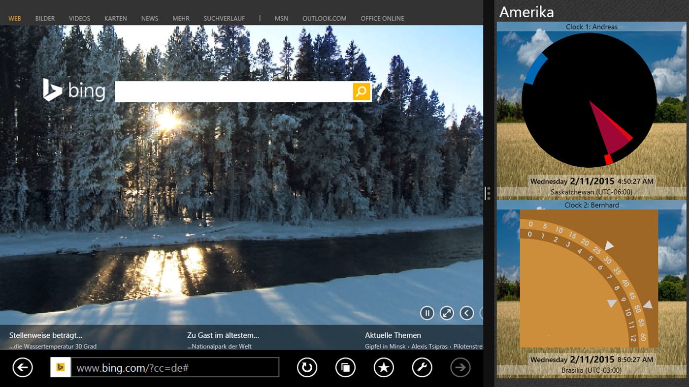 #3. Tile-Clock (Windows) 由: Ralf Ellersiek