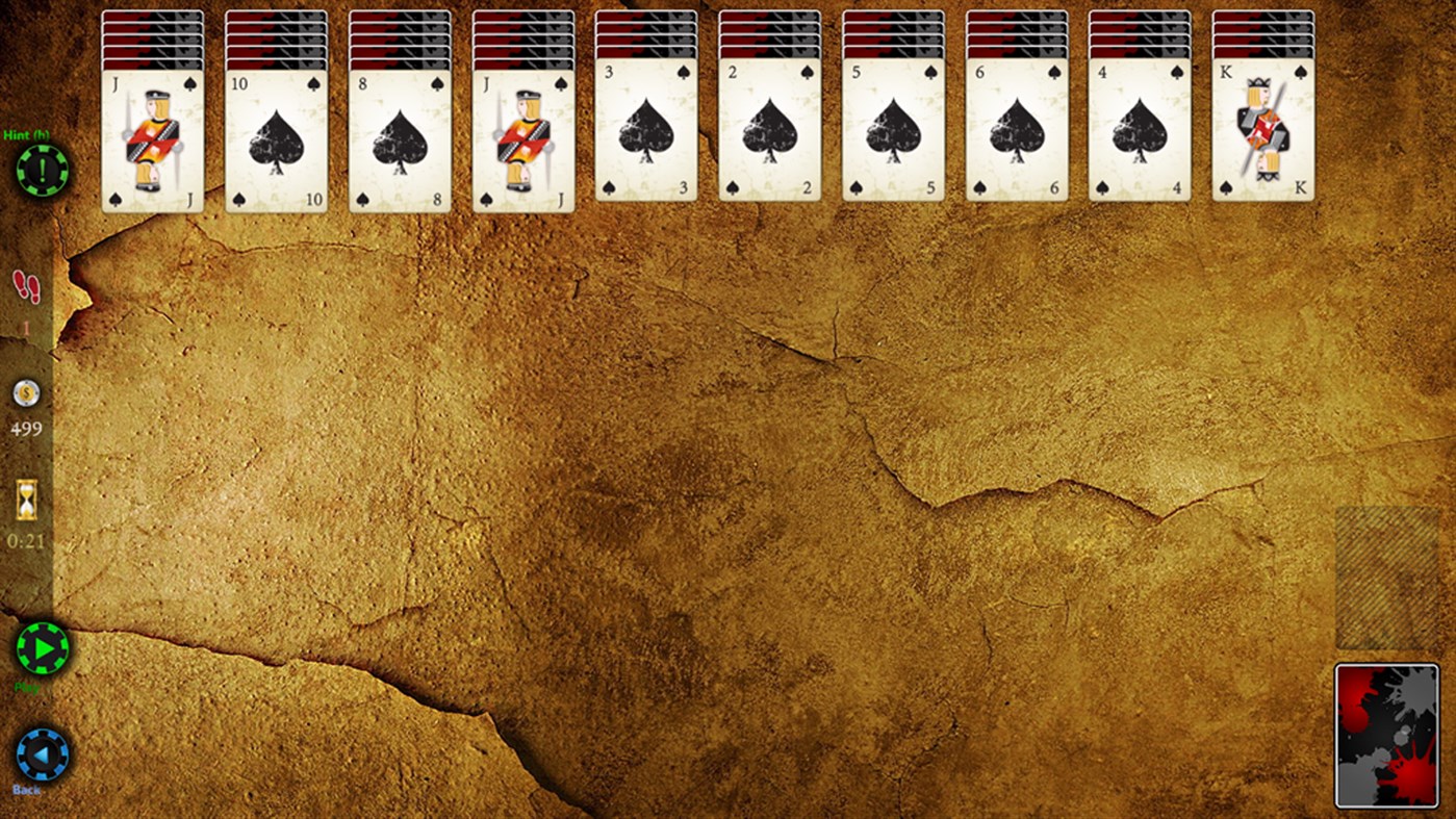 #8. Spider Solitaire HD (Windows) 来自: Bernardo Zamora