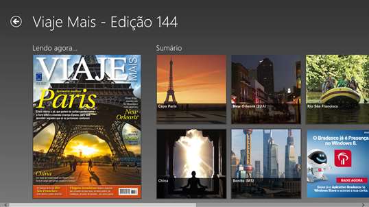 Revista Viaje Mais screenshot 2