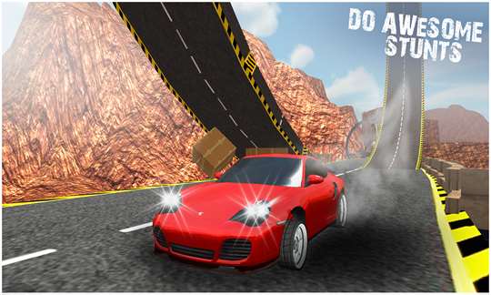 Crazy Car Stunts 3D - Extreme Racing Car Drifts screenshot 3