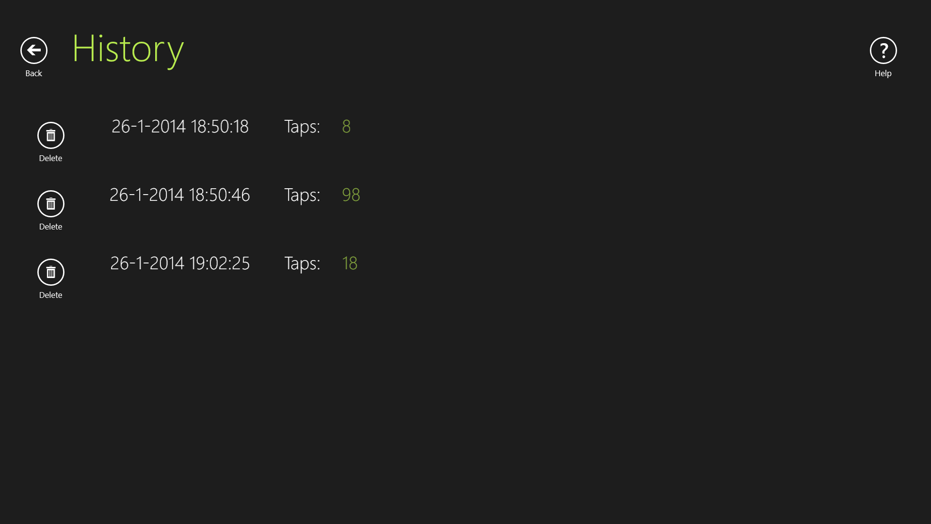 Counter App screenshot