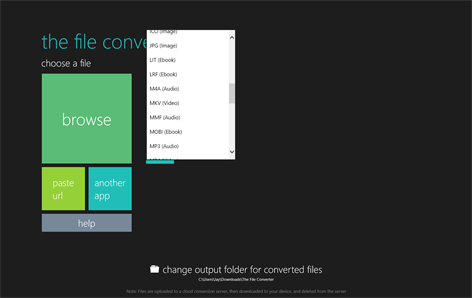 The File Converter Screenshots 2