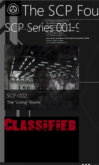 The SCP Foundation - Microsoft Apps