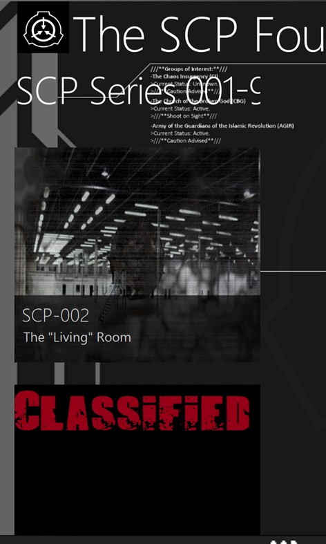 #2. The SCP Foundation (Windows) By: BadderRus