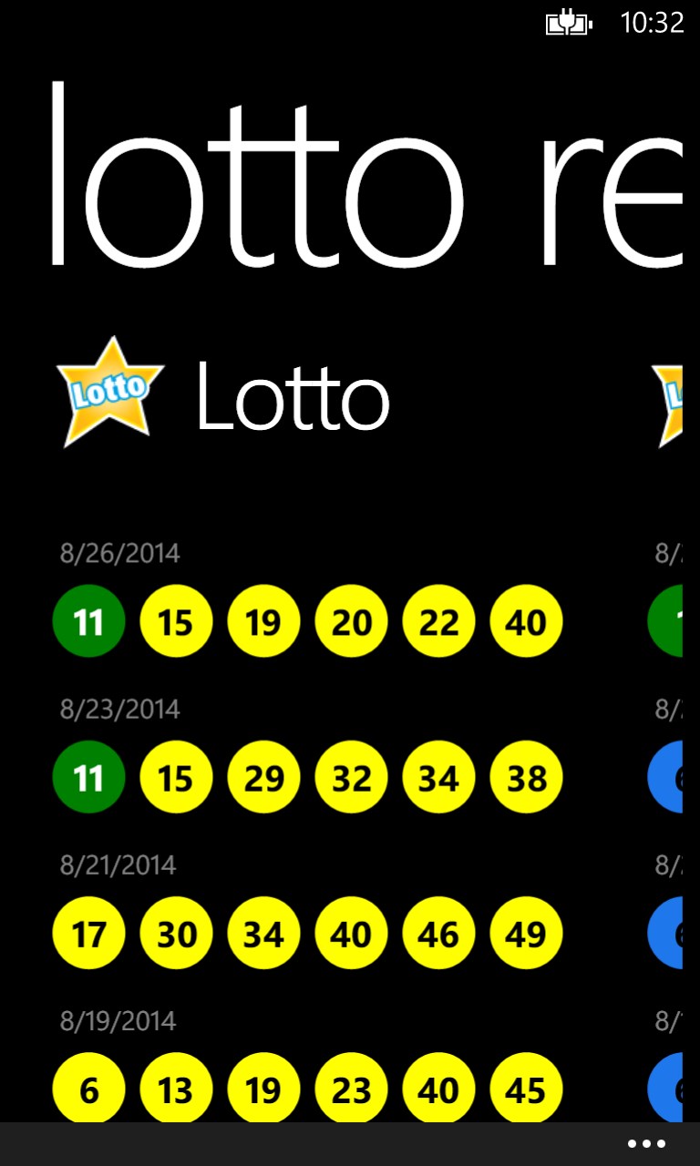 Captura de Pantalla 1 Lotto windows