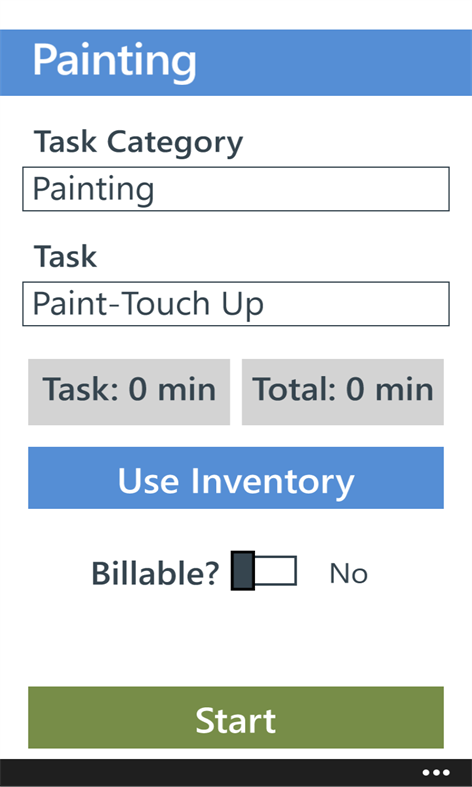 Work Order Touch Screenshots 2