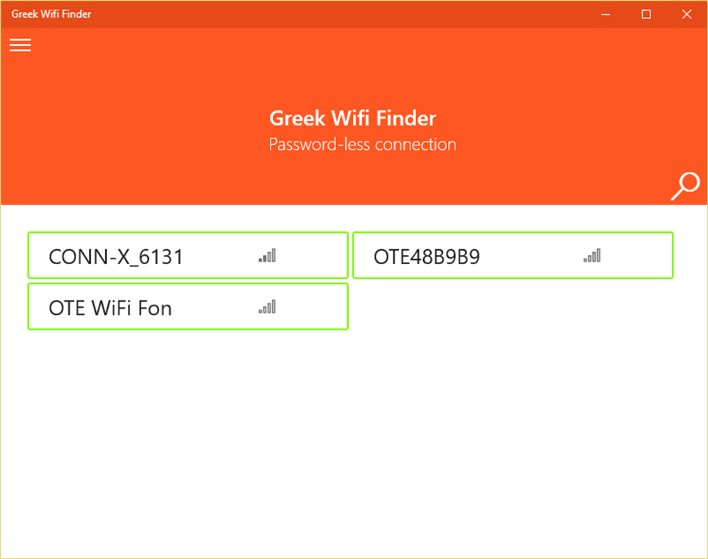 #2. Greek Wifi Finder (Windows) Ved: George Chondrompilas