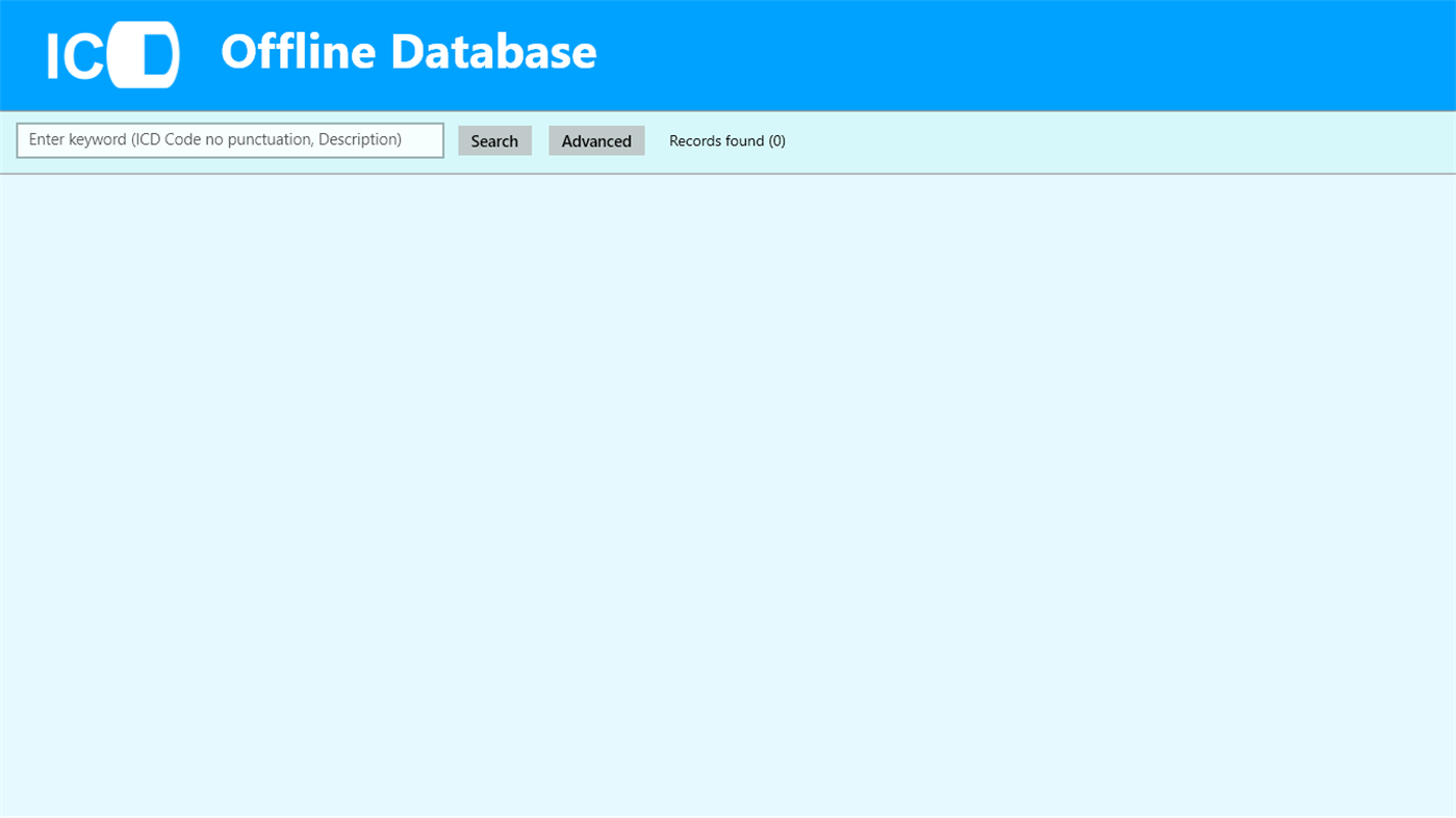#1. ICD9/ICD10 Offline Database (Windows) By: Ray Adams