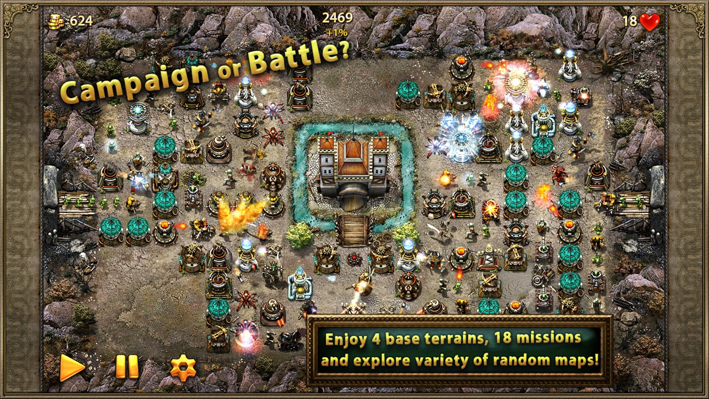 #2. Myth Defense LF (Windows) Por: Smartpix Games