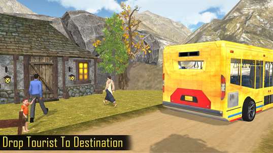 Off Road Tourist Bus Driving - Mountains Traveling screenshot 5