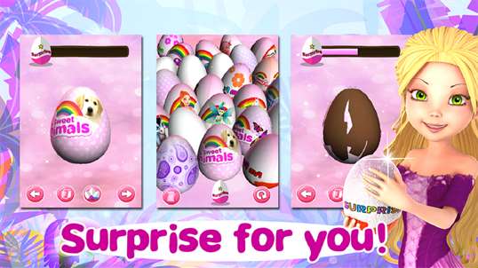 Princess Unicorn Surprise Eggs screenshot 1