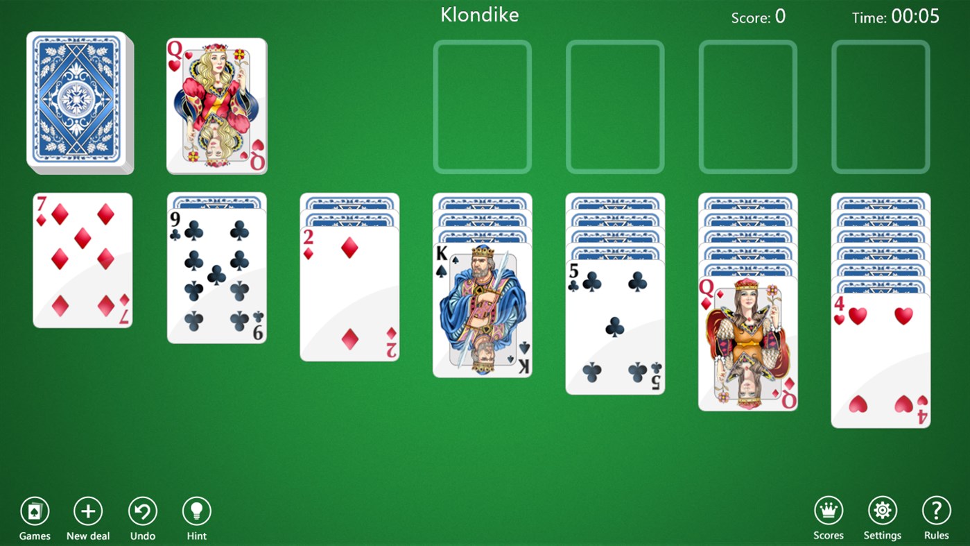 solitaire game online free klondike