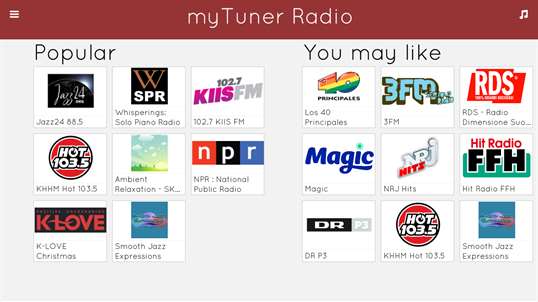 myTuner Radio Pro screenshot 1