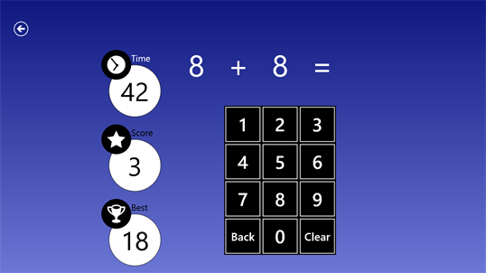Fast Math Quiz screenshot 2
