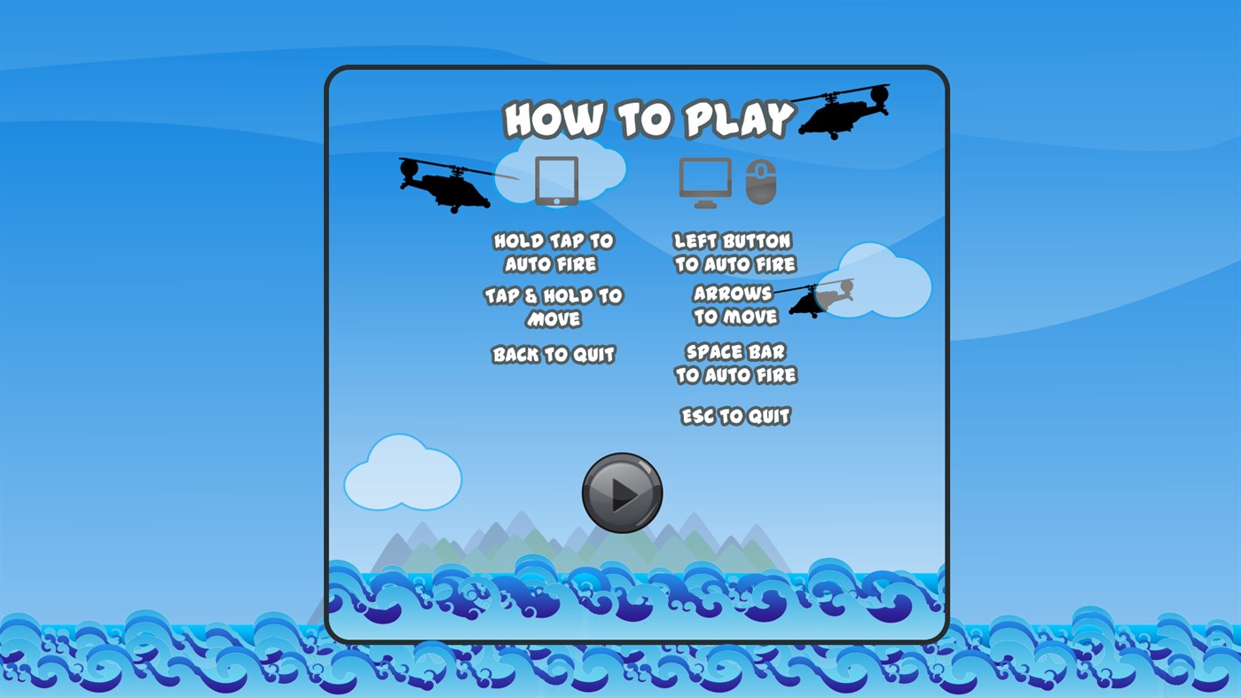 #2. HeliBlast (Windows) Podle: CNG Studios